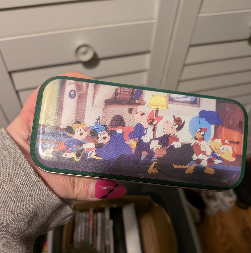 Vintage Disney Mickey Tin